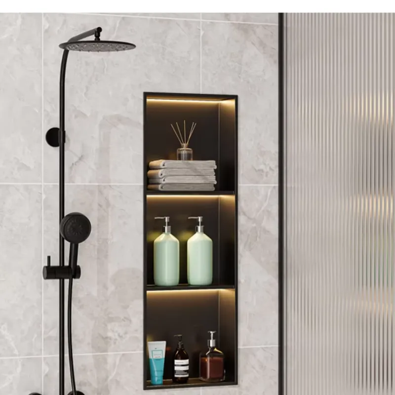 Shower Niche Stainless Steel Recessed - Moderne Home Hotel Kantoor Badkamer Wandinbouw