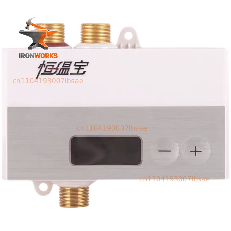 Thermostatic Mixing Valve Digital Display - Douchesysteem Thermostatische Waterverwarmer Thermostatische Mengkraan Digitaal