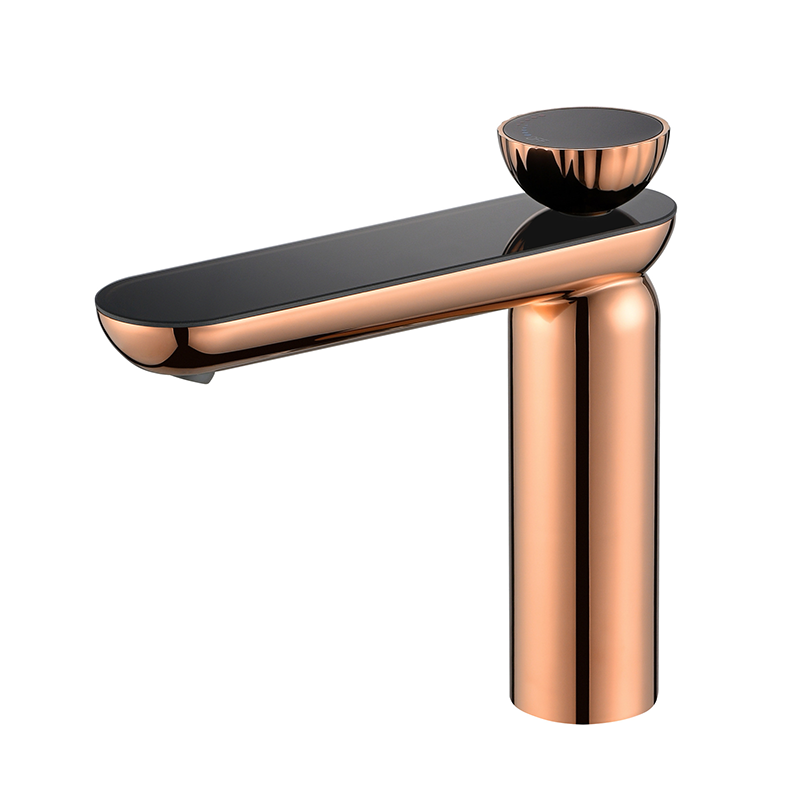 Thermostatic Mixing Valve Digital Display - Wastafelkranen Zwart/Goud/Gun Gray/Wit Wastafel Digitale Display