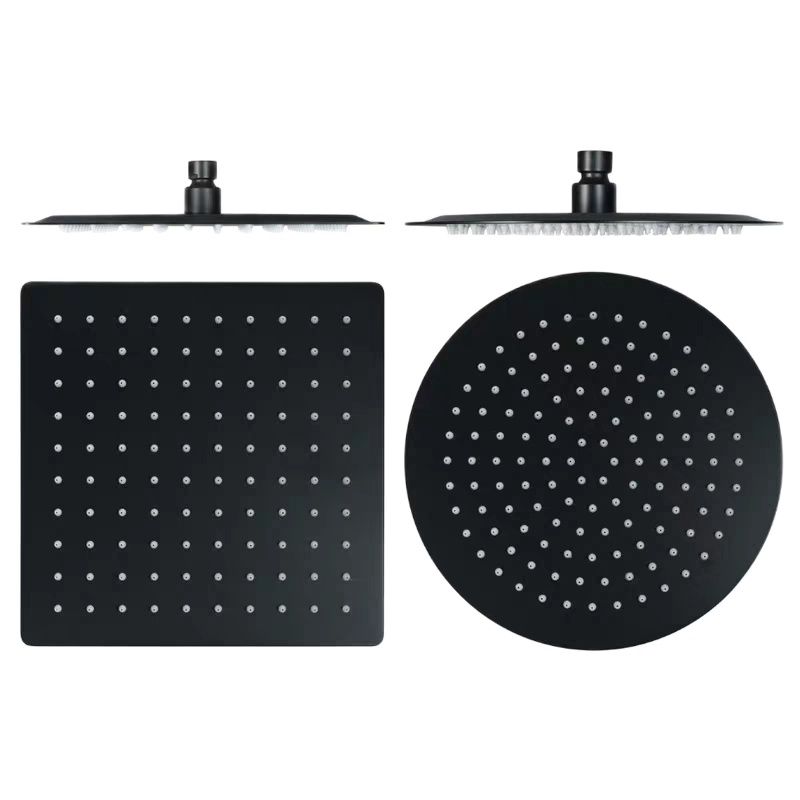 Rainfall Shower Head Ceiling Mount 16 Inch - BAKALA Ronde en vierkante roestvrijstalen ultradunne