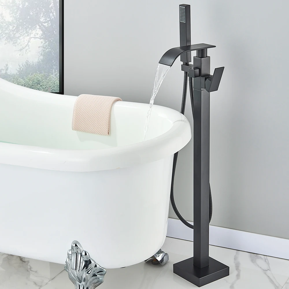 Freestanding Bathtub Filler Faucet Floor - Vloerstaande kraan voor badkuip, douche, vloermodel
