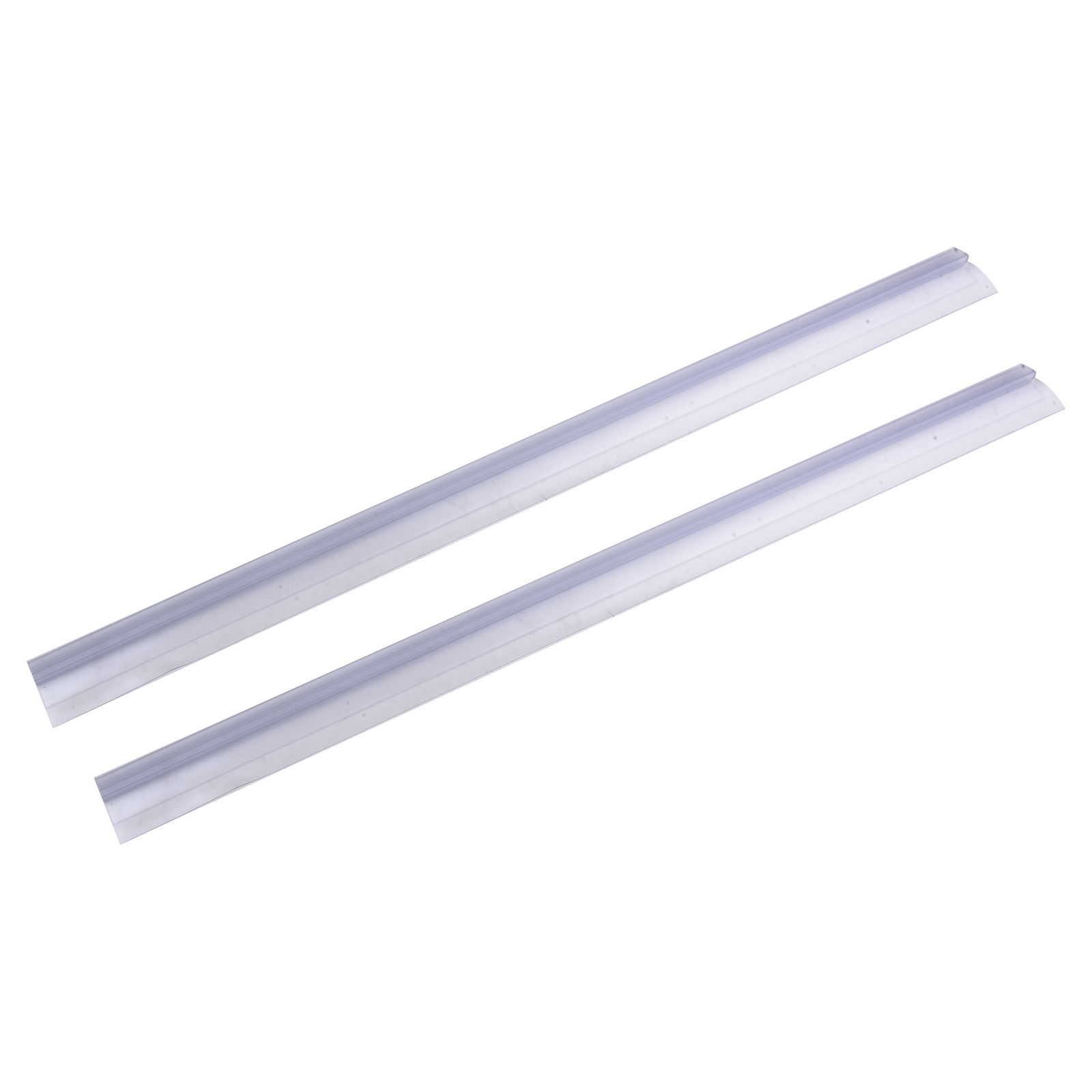 Shower Door Bottom Seal Strip Sweep - 2 stuks badkamer douchescherm deurafdichtingsstrip 4-6mm