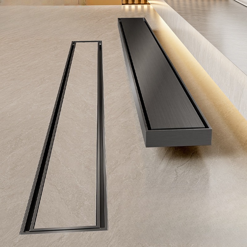Linear Shower Drain Stainless 304 Tile In - 304 RVS Lineaire Vloerafvoer voor Europa,