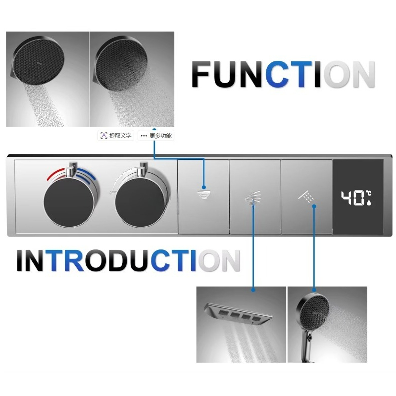 Thermostatische douche-afvoerk - Thermostatic Mixing Valve Digital Display recensie en prijs