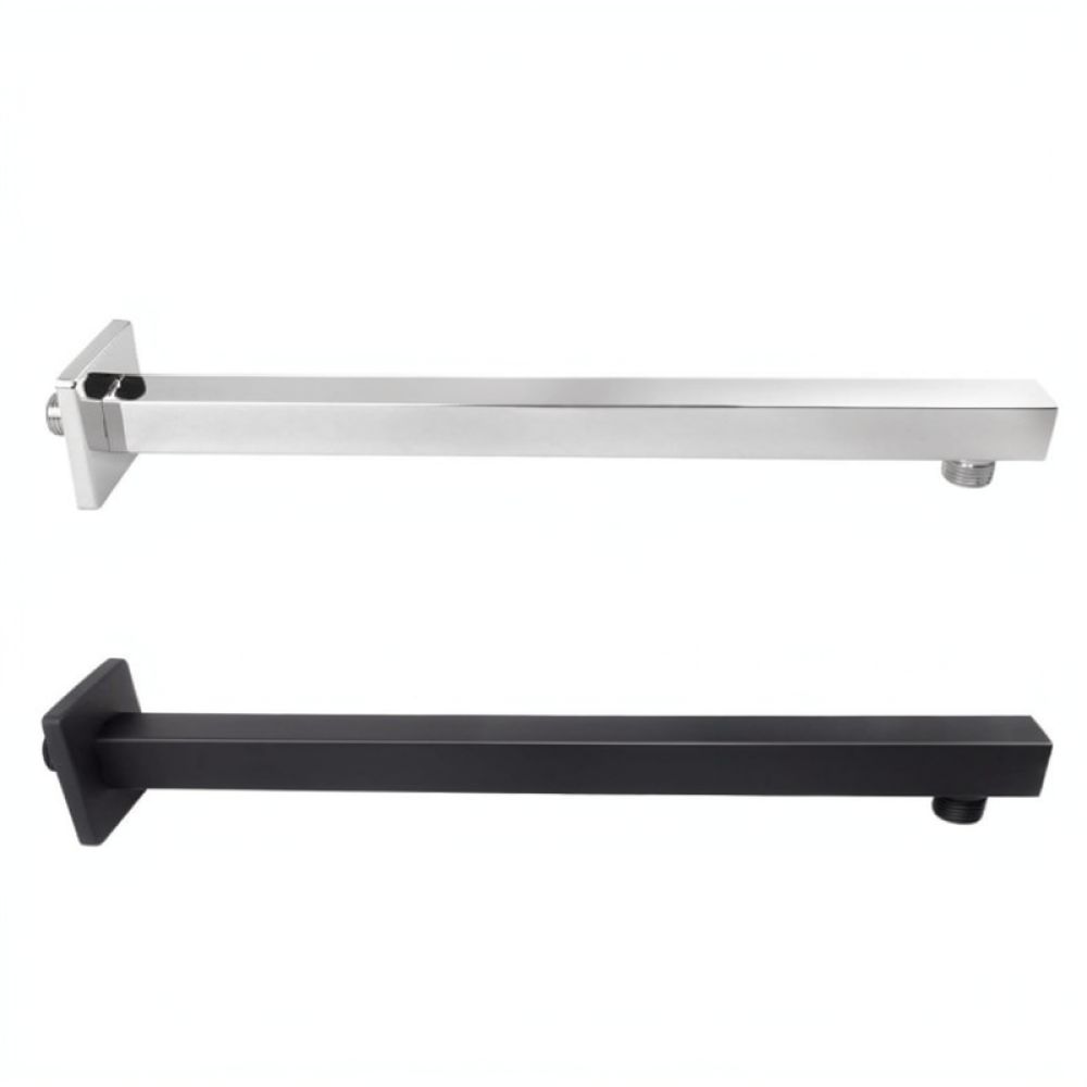 Moderne, matzwarte, vierkante  - Rainfall Shower Head Ceiling Mount 16 Inch recensie en prijs