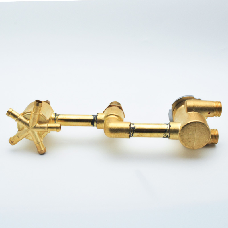 Nieuwe Triple Handle Thermosta - Thermostatic Shower Faucet Valve 3 Way recensie en prijs