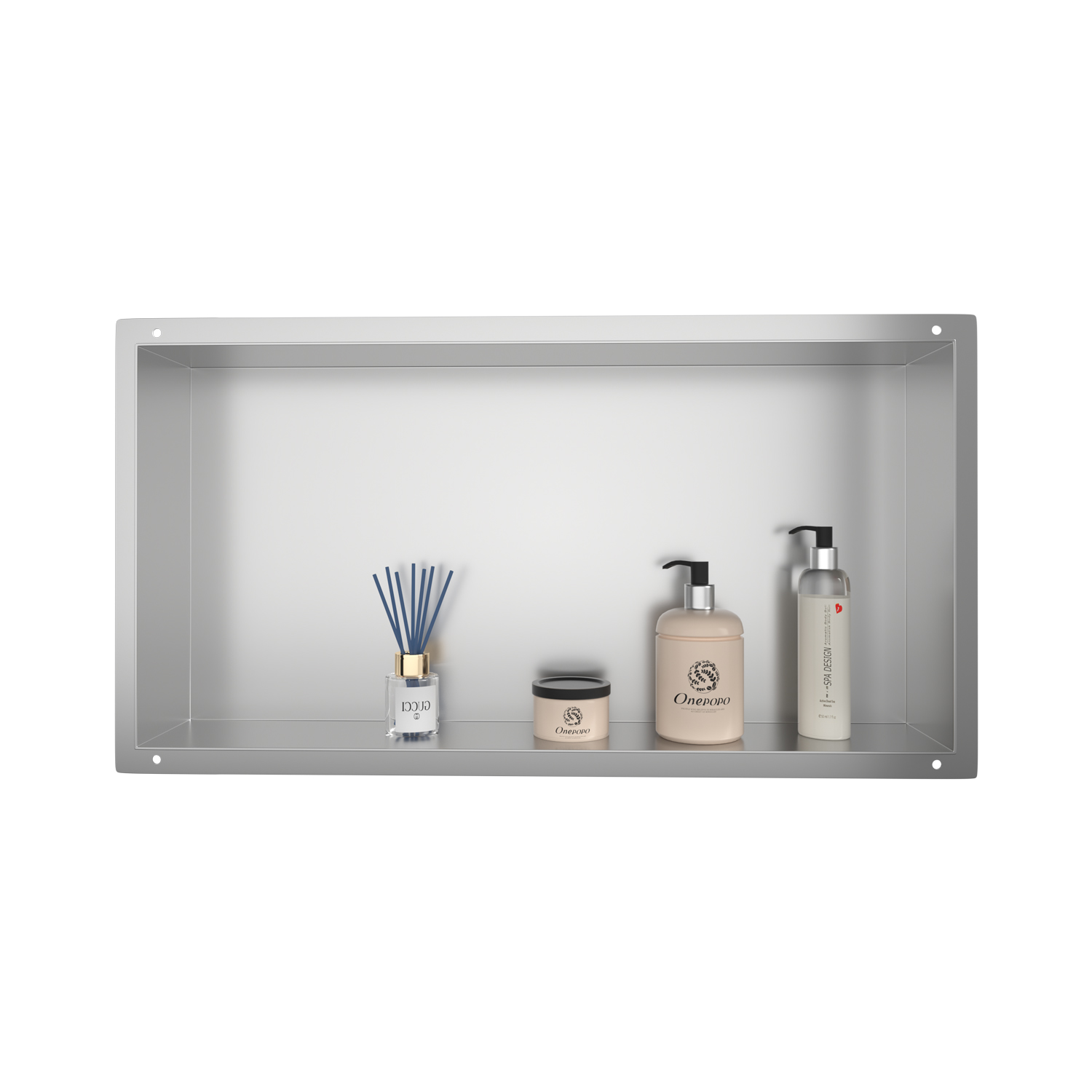 Klaar voor verzending vanuit d - Shower Niche Stainless Steel Recessed recensie en prijs