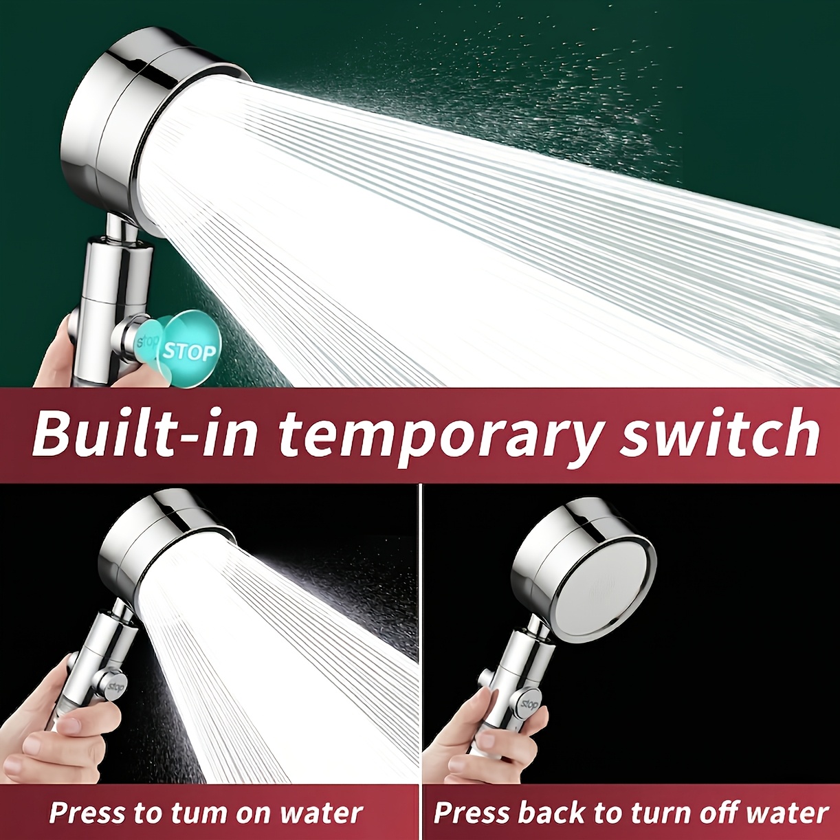 Zichtbaar filtervenster Hoge d - Handheld Shower Head High Pressure Filter recensie en prijs