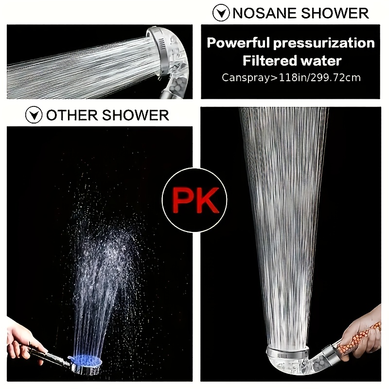 1 st gefilterde douchekop ABS  - Handheld Shower Head High Pressure Filter recensie en prijs