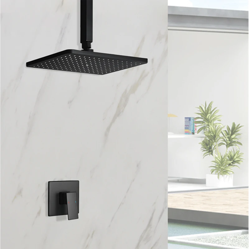 Inbouw douchekraan voor badkam - Shower Arm Ceiling Mount Brass Chrome recensie en prijs