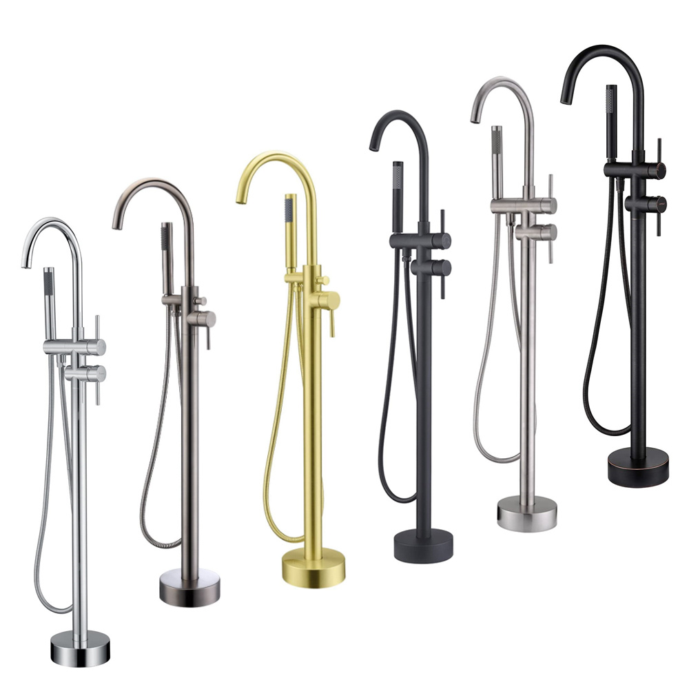 Vrijstaande badvuller Waterval - Freestanding Bathtub Filler Faucet Floor recensie en prijs
