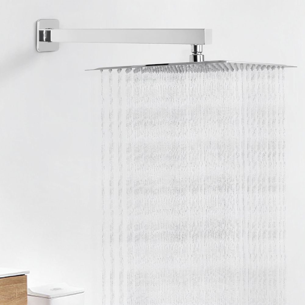 40 cm wandmontage, vierkante d - Rainfall Shower Head Ceiling Mount 16 Inch recensie en prijs