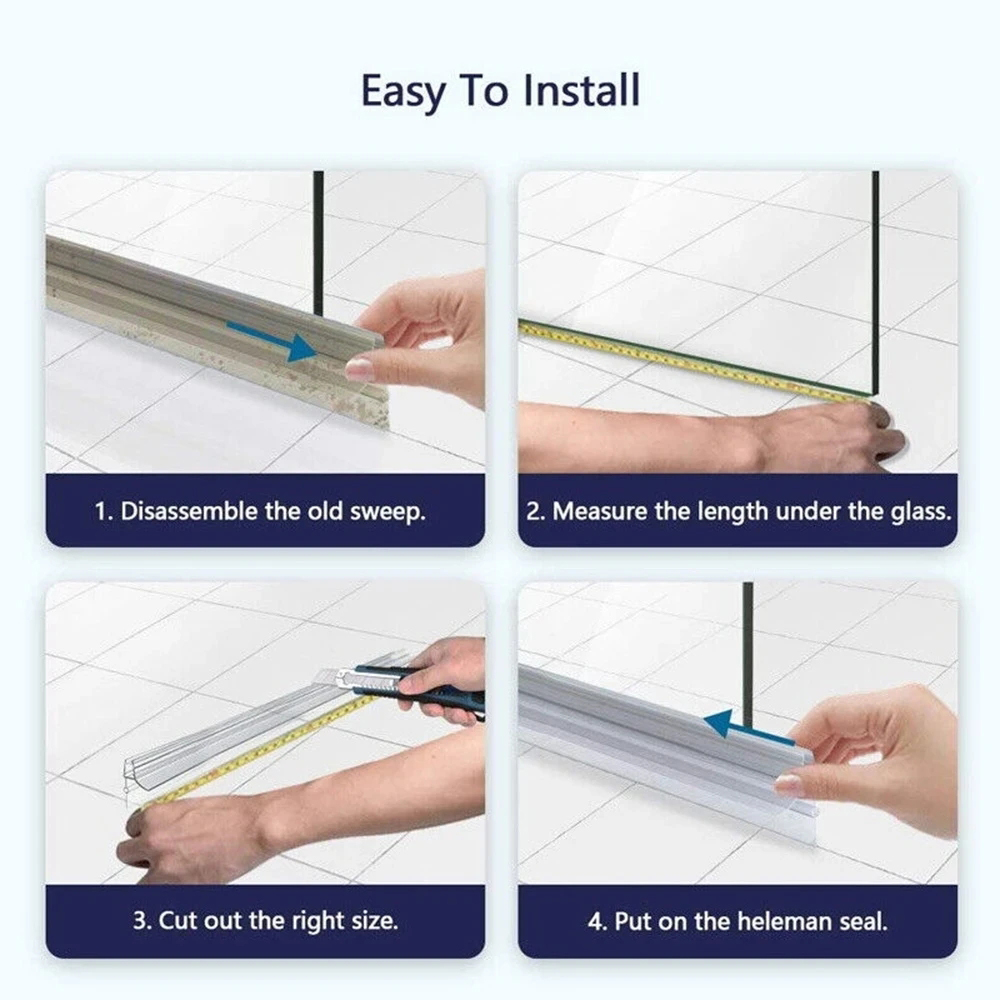 20Mm Douchescherm Afdichting S - Shower Door Bottom Seal Strip Sweep recensie en prijs