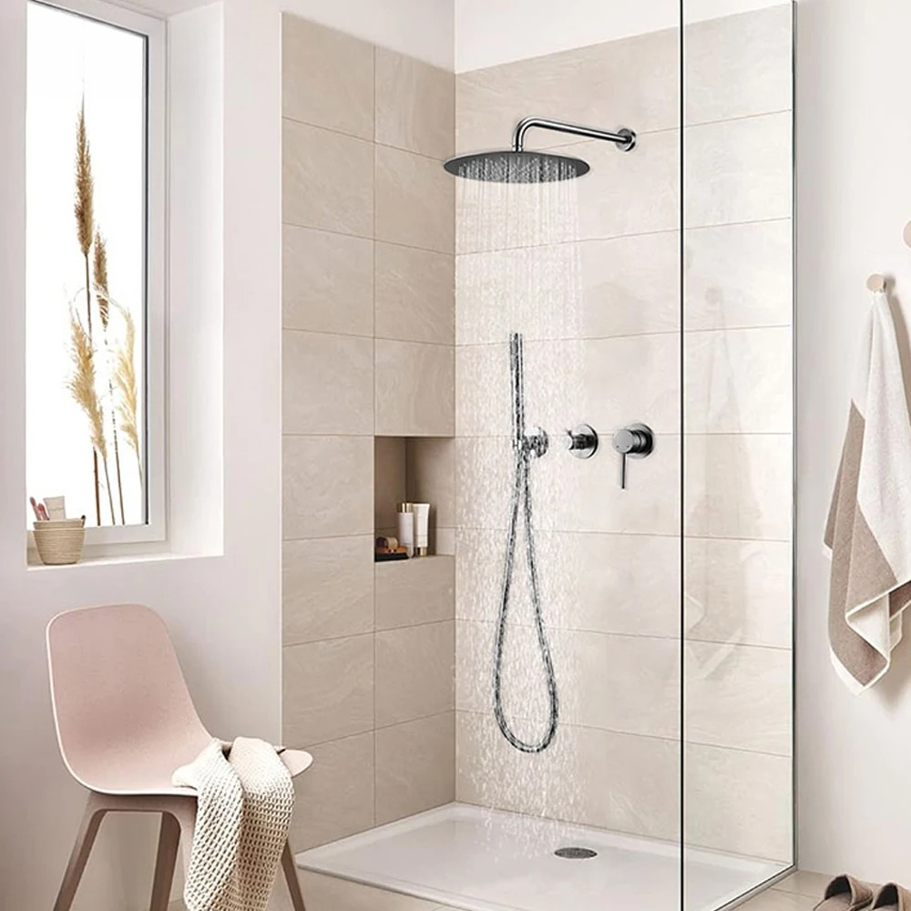 8-16'' Inbouw wandmontage douc - Shower Arm Ceiling Mount Brass Chrome recensie en prijs