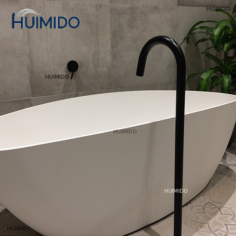 Messing chroom of matzwarte af - Freestanding Bathtub Filler Faucet Floor recensie en prijs