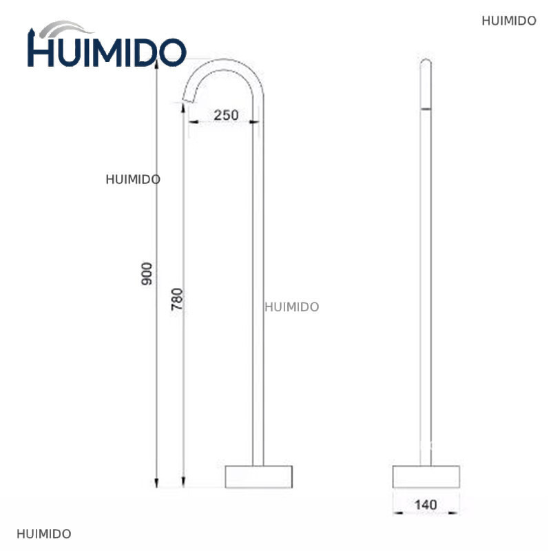 Messing chroom of matzwarte af - Freestanding Bathtub Filler Faucet Floor recensie en prijs