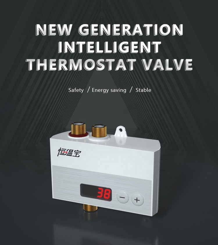 Professionele slimme douchecon - Thermostatic Mixing Valve Digital Display recensie en prijs