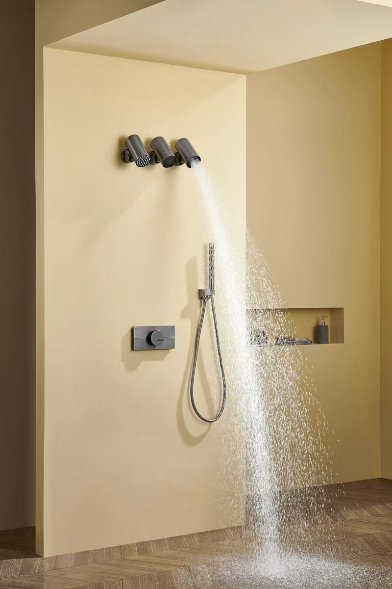 3-delige douchekop Thermostati - Concealed Thermostatic Shower System Set recensie en prijs