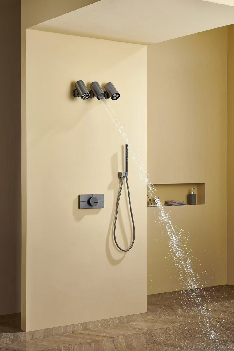 3-delige douchekop Thermostati - Concealed Thermostatic Shower System Set recensie en prijs