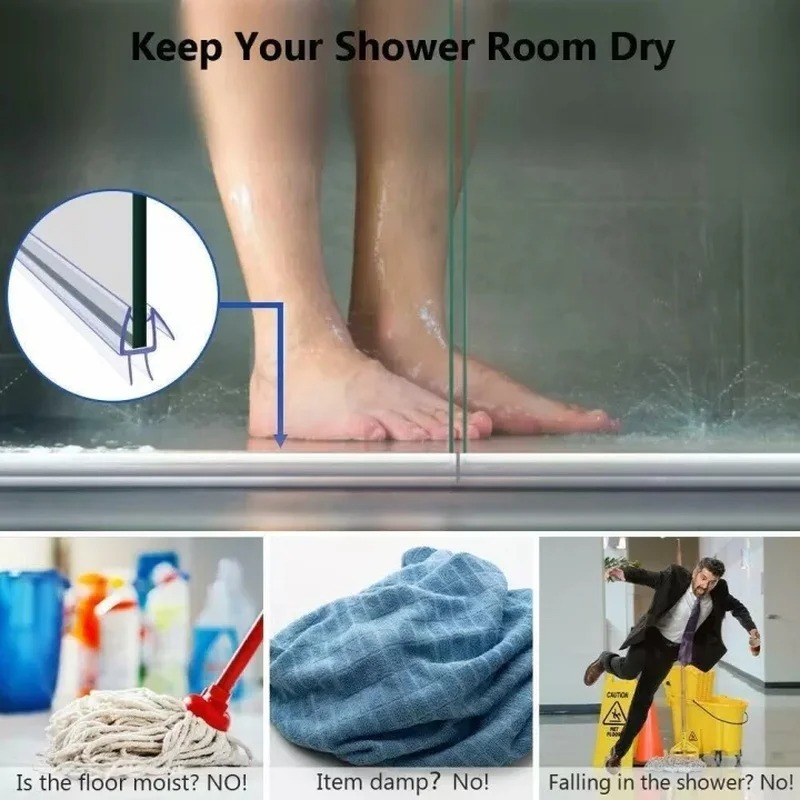 PVC Douche Scherm Afdichting S - Shower Door Bottom Seal Strip Sweep recensie en prijs