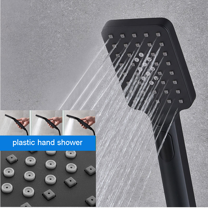 Zwarte LED-doucheset Verzonken - Thermostatic Shower Faucet Valve 3 Way recensie en prijs