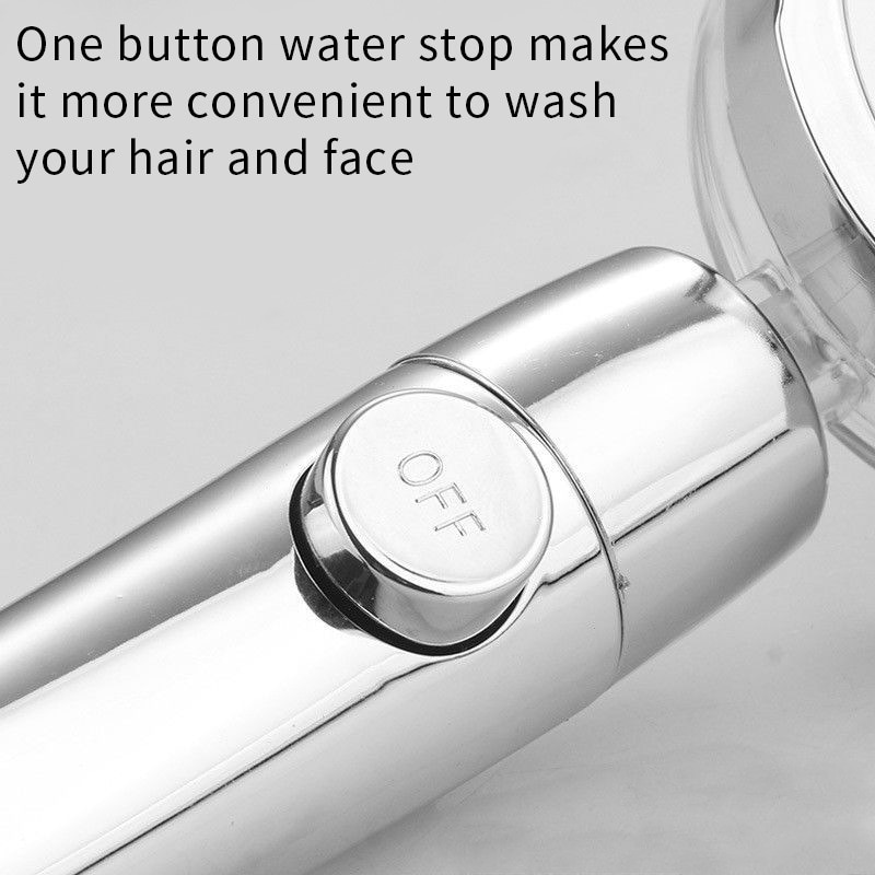 Nieuwe propeller aangedreven d - Handheld Shower Head High Pressure Filter recensie en prijs
