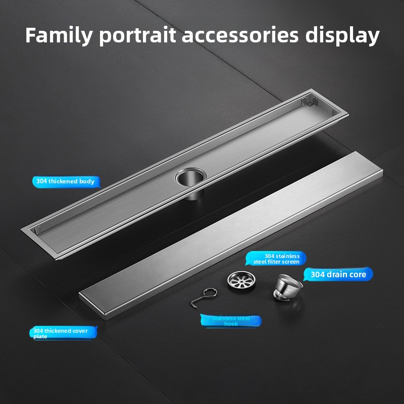 304 RVS onzichtbare tegelvloer - Linear Shower Drain Stainless 304 Tile In recensie en prijs