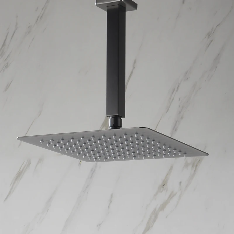Geborsteld goudkleurig roestvr - Shower Arm Ceiling Mount Brass Chrome recensie en prijs