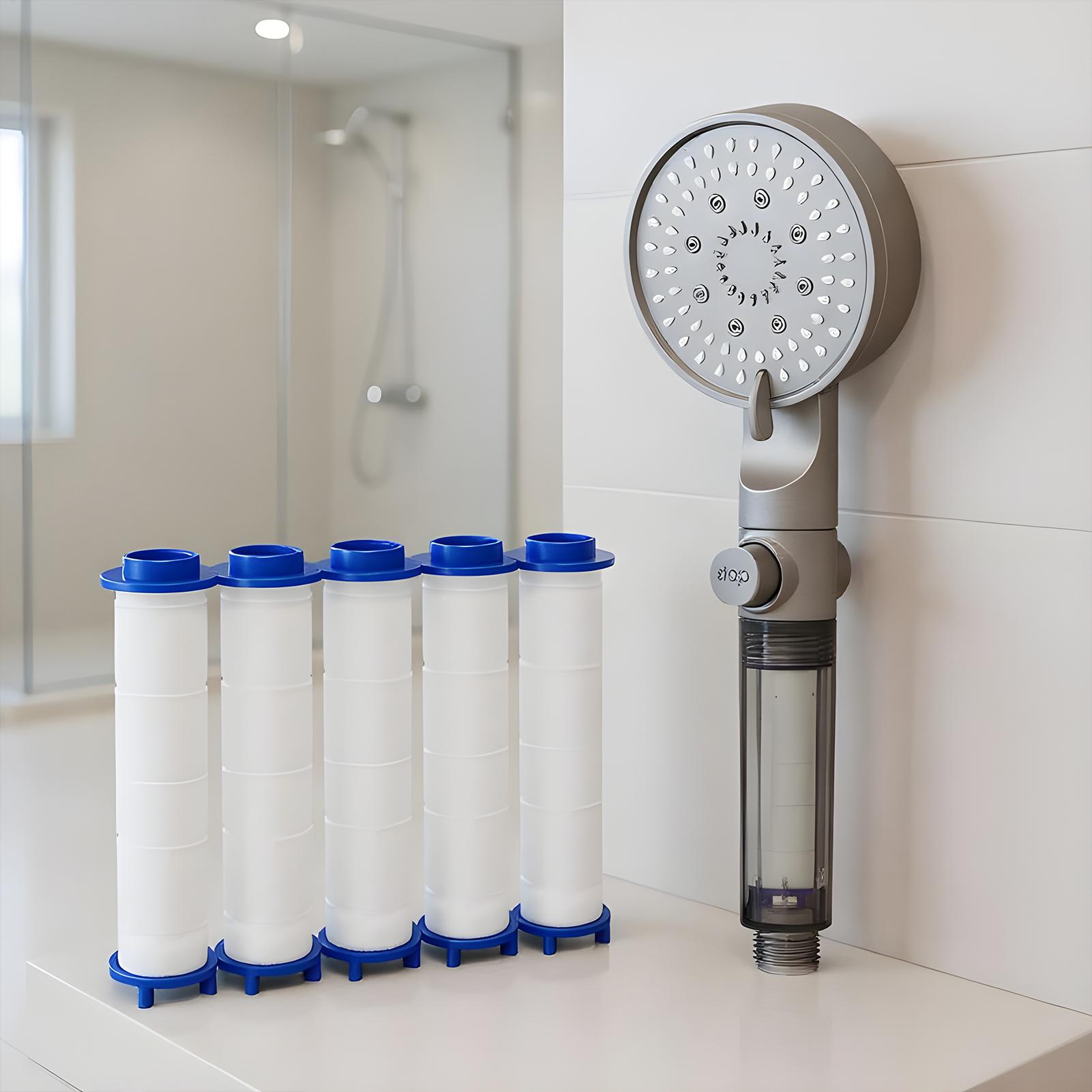 Nieuwe douchekop 5-modi gefilt - Handheld Shower Head High Pressure Filter recensie en prijs