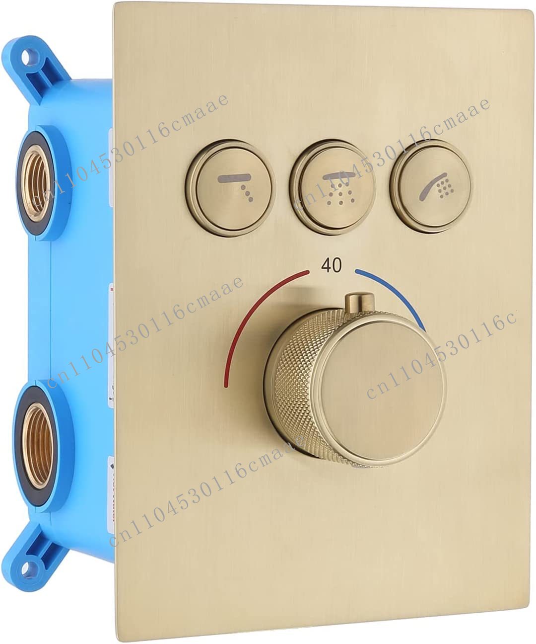 3-weg doucheomstelling met kno - Thermostatic Shower Faucet Valve 3 Way recensie en prijs