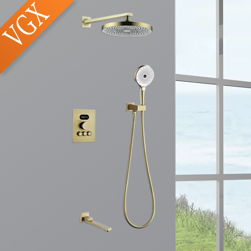 VGX Verborgen Thermostatisch D - Concealed Thermostatic Shower System Set recensie en prijs