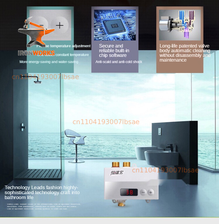 Douchesysteem Thermostatische  - Thermostatic Mixing Valve Digital Display recensie en prijs
