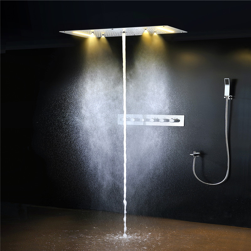 Luxe LED multifunctionele douc - Led Rainfall Shower Head Waterfall recensie en prijs