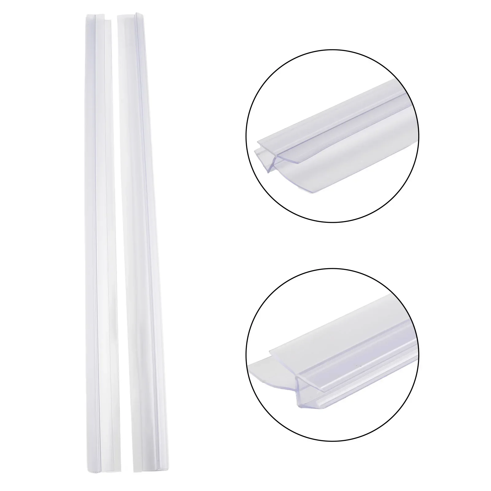 2 Stuks Badkamer Douche Scherm - Shower Door Bottom Seal Strip Sweep recensie en prijs