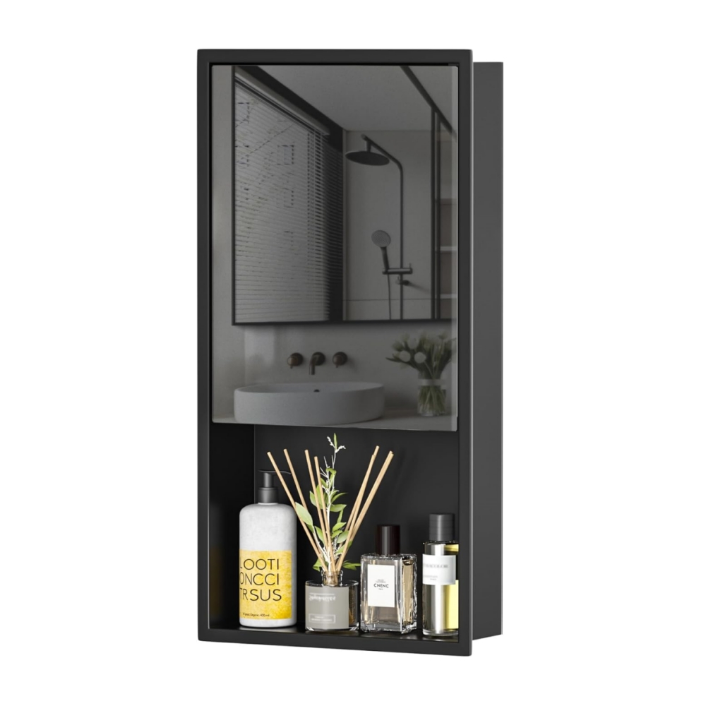 Moderne inbouw luxe badkamer d - Shower Niche Stainless Steel Recessed recensie en prijs