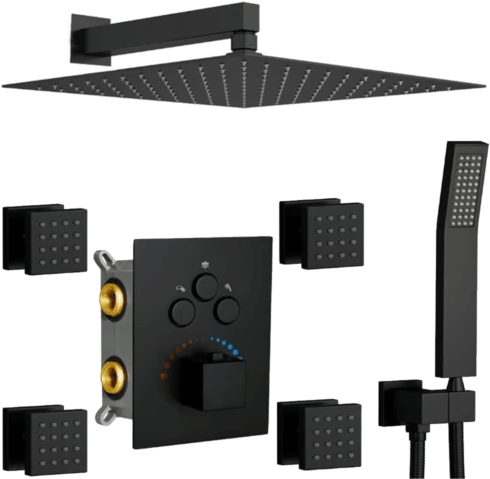 ZAPPO Thermostatisch Douchesys - Thermostatic Shower Faucet Valve 3 Way recensie en prijs