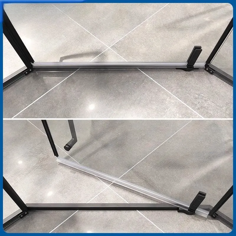 2X50 CM PVC douche scherm afdi - Shower Door Bottom Seal Strip Sweep recensie en prijs