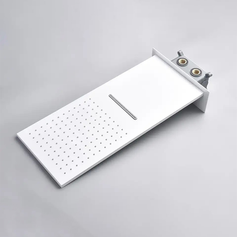 Slimme witte regenwaterval dou - Led Rainfall Shower Head Waterfall recensie en prijs