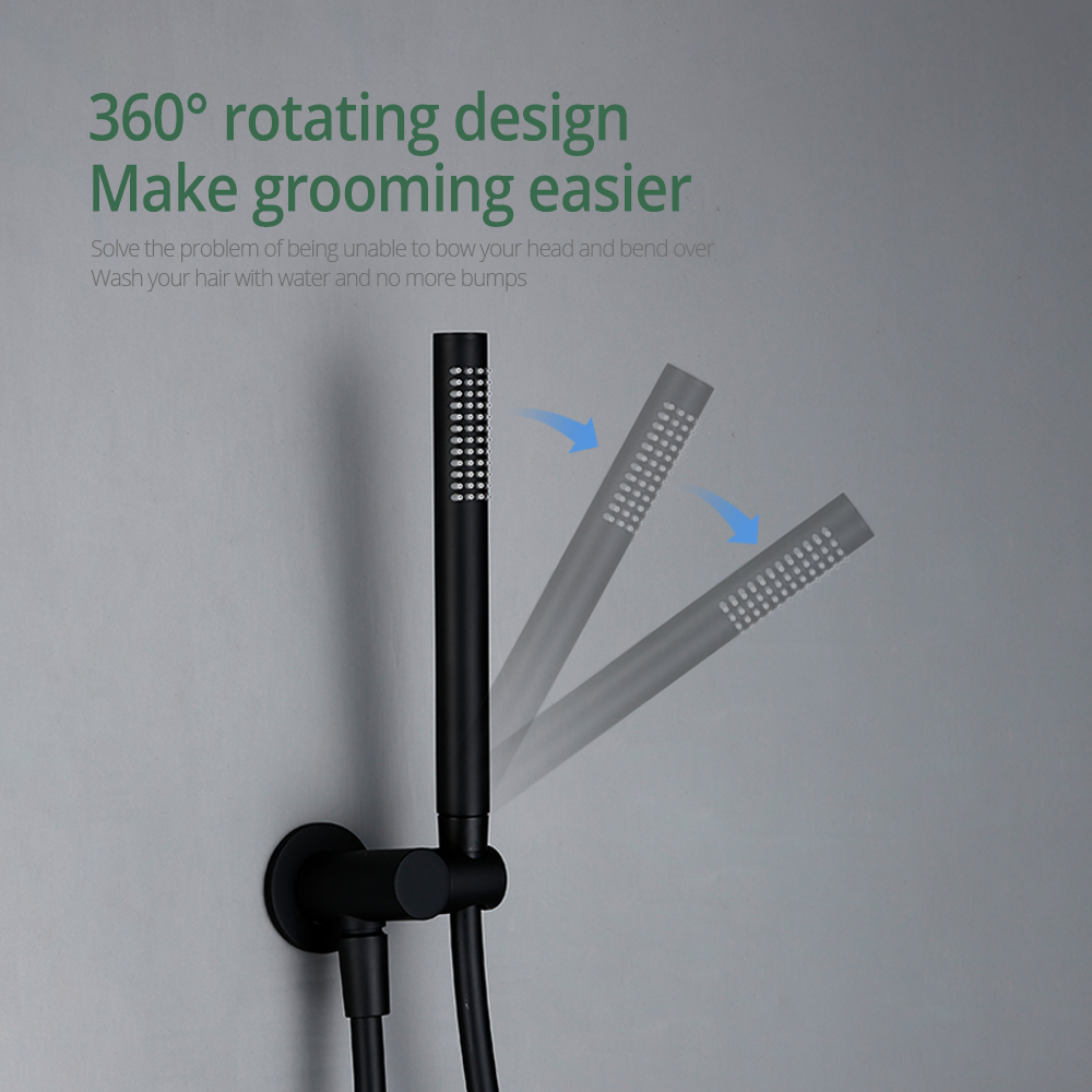 Matzwarte kraan 8-12'' Regendo - Shower Arm Ceiling Mount Brass Chrome recensie en prijs
