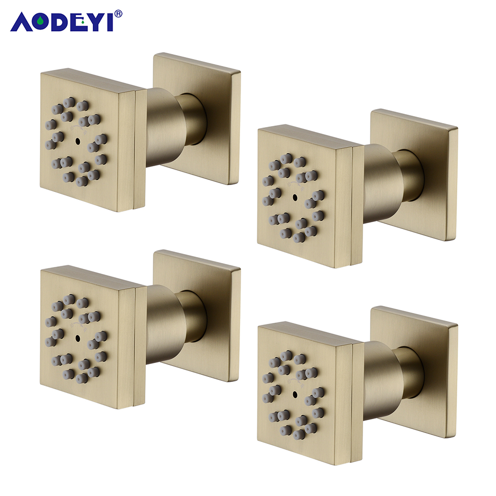 Sproeikop Body Jet Hydraulisch - Shower Body Jet Massage Spray Square recensie en prijs