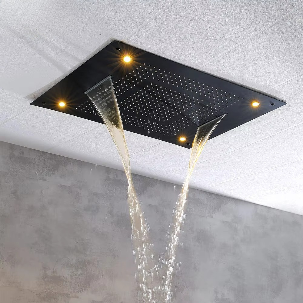 Hete Aanbieding Badkamer Warm  - Led Rainfall Shower Head Waterfall recensie en prijs