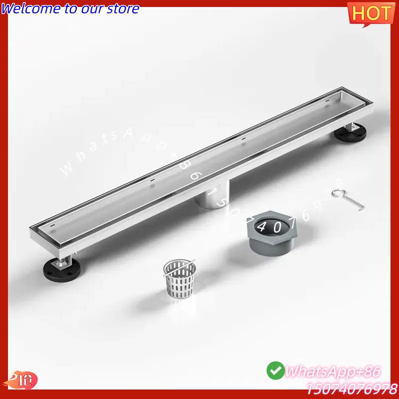 2026 Nieuwe Amerikaanse Markt  - Linear Shower Drain Stainless 304 Tile In recensie en prijs